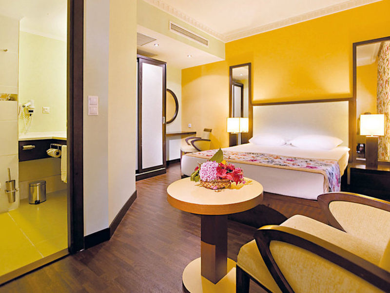 Club Grand Aqua, Hotelzimmer