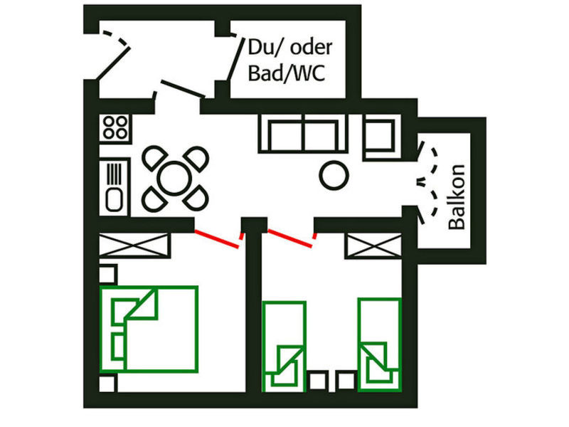 Melas Holiday Village, Typ A1